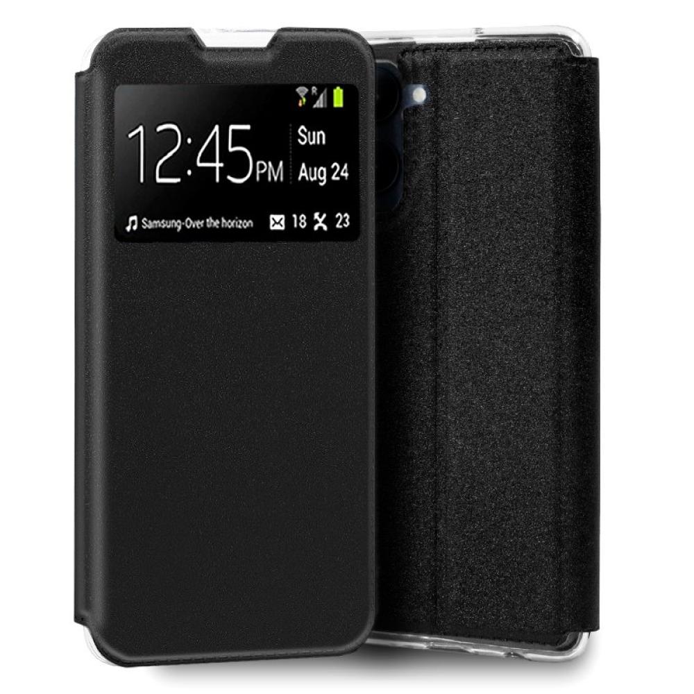 Funda COOL Flip Cover para Realme C33 Liso Negro