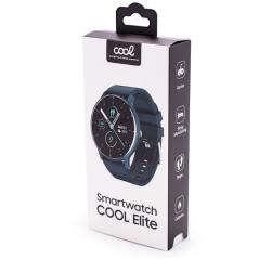 Smartwatch COOL Shadow Elite Silicona Aguamarina (Salud, Deporte, Sueño, IP67, Juegos)