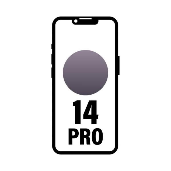 Smartphone Apple iPhone 14 Pro 512GB/ 6.1'/ 5G/ Morado Oscuro