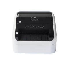 Impresora de Etiquetas Brother QL-1100C/ Térmica/ Ancho etiqueta 103mm/ USB/ Blanca y Negra