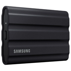 Disco Externo SSD Samsung Portable T7 Shield 2TB/ USB 3.2/ Negro