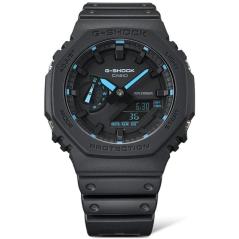Reloj Analógico Digital Casio G-Shock Trend GA-2100-1A2ER/ 49mm/ Negro y Azul