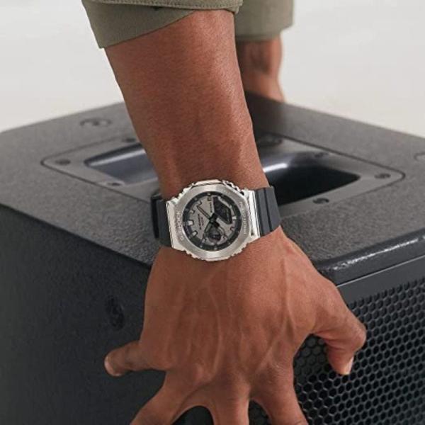 Reloj Analógico Digital Casio G-Shock Metal GM-2100-1AER/ 49mm/ Negro