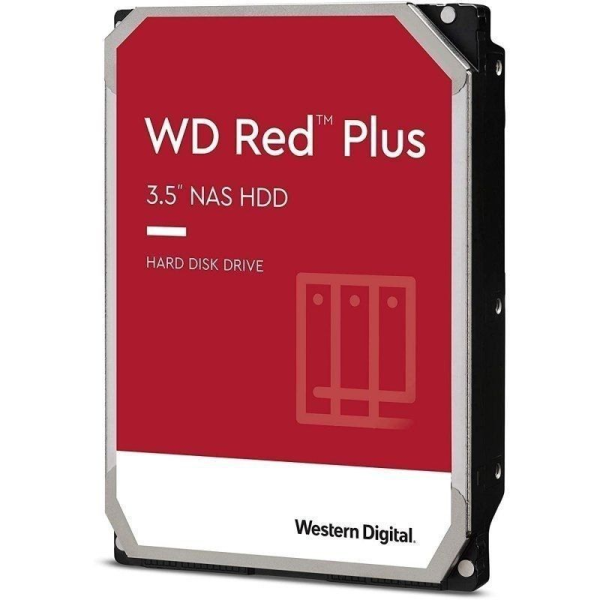 Disco Duro Western Digital WD Red Plus NAS 4TB/ 3.5'/ SATA III/ 256MB