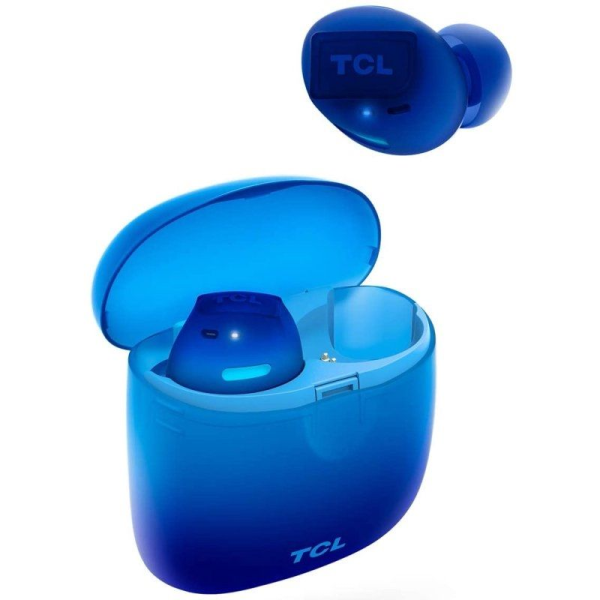 Auriculares Bluetooth TCL SOCL500TWS con estuche de carga/ Autonomía 6.5h/ Azules