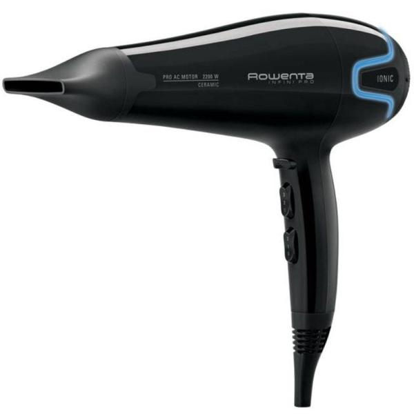 Secador Rowenta Infini Pro Beauty CV8730/ 2200W/ Negro