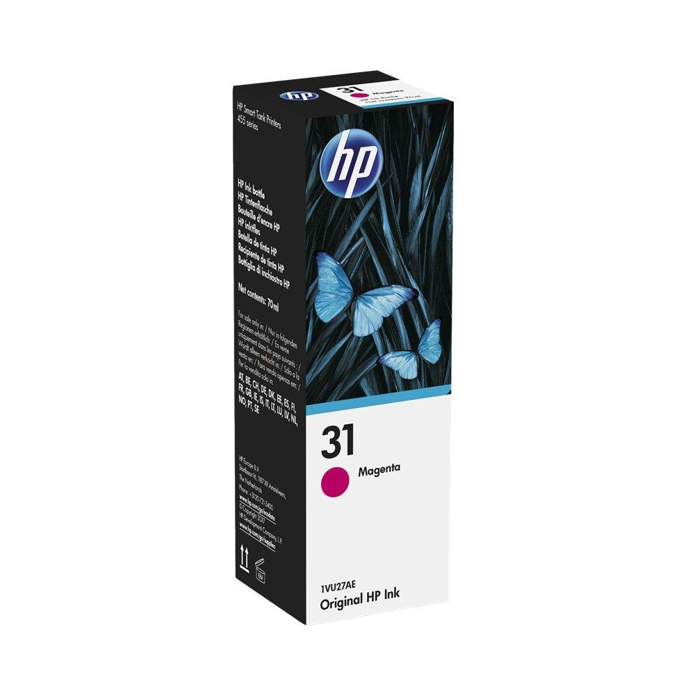 Botella de Tinta Original HP nº31/ Magenta - Imagen 1