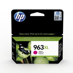 Cartucho de Tinta Original HP nº963 XL Alta Capacidad/ Magenta - Imagen 1