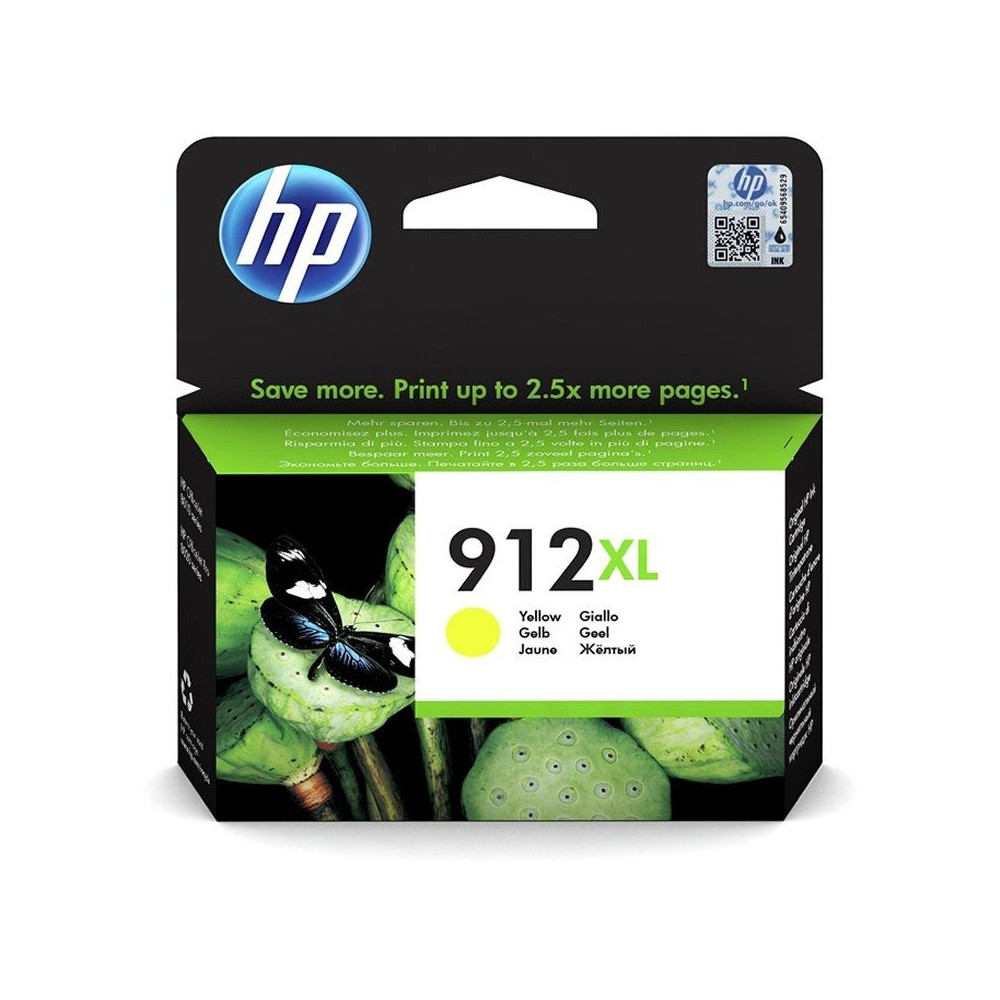 Cartucho de Tinta Original HP nº912 XL Alta Capacidad/ Amarillo - Imagen 1