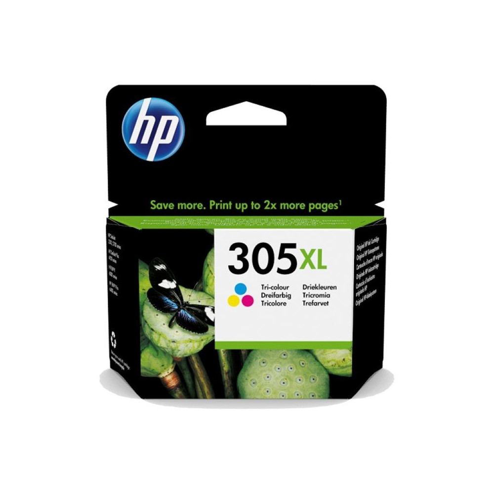 Cartucho de Tinta Original HP nº305 XL Alta Capacidad/ Tricolor - Imagen 1