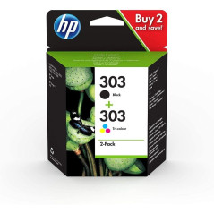 Cartucho de Tinta Original HP nº303 Multipack/ Negro/ Tricolor - Imagen 1