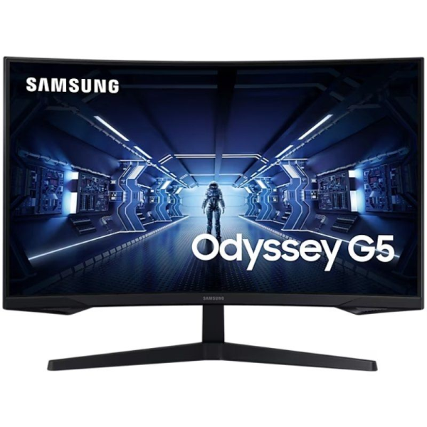 Monitor Gaming Curvo Samsung Odyssey G5 C32G55TQBU/ 32'/ WQHD/ 1ms/ 144Hz/ VA/ Negro