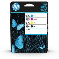 Cartucho de Tinta Original HP nº934 + nº935 Multipack/ Cian/ Magenta/ Amarillo/ Negro - Imagen 1