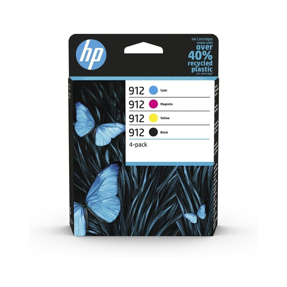 Cartucho de Tinta Original HP nº912 Multipack/ Negro/ Magenta/ Cian/ Amarillo - Imagen 1