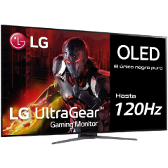 Monitor Gaming LG UltraGear 48GQ900-B 48'/ 4K/ 1ms/ 120Hz/ OLED/ Negro