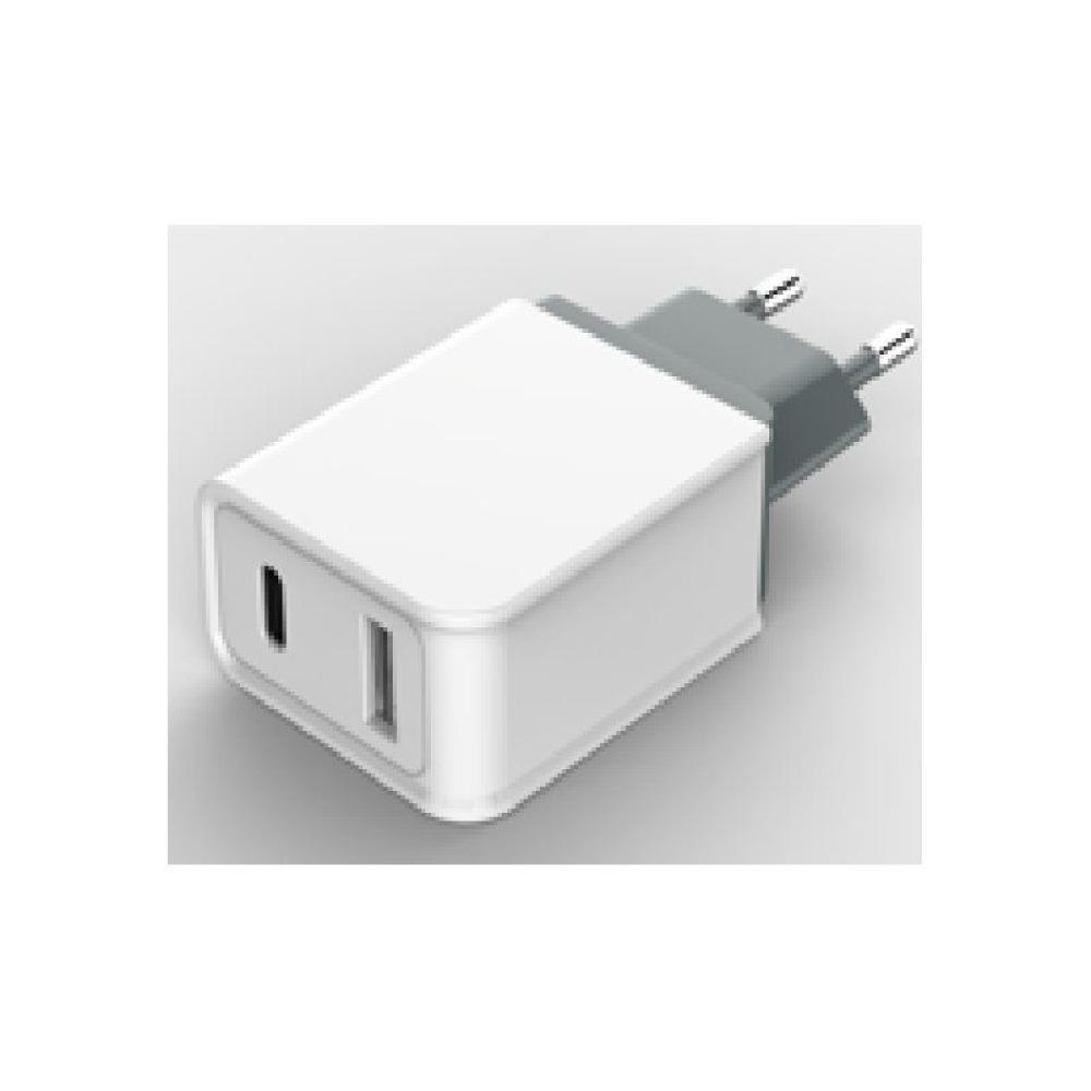 Cargador de Pared 3GO ALMUSBCQC3/ 1xUSB/ 1xUSB-C - Imagen 1