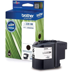 Cartucho de Tinta Original Brother LC-22EBK XL Alta Capacidad/ Negro - Imagen 1