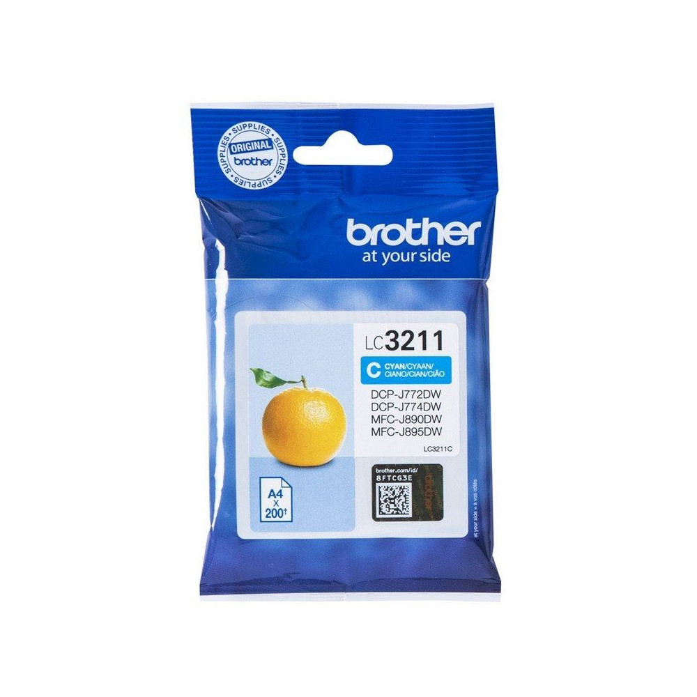 Cartucho de Tinta Original Brother LC-3211C/ Cian - Imagen 1