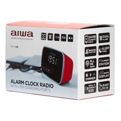 Despertador Aiwa CRU-19RD/ Radio FM