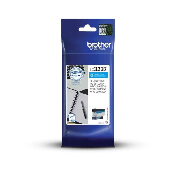 Cartucho de Tinta Original Brother LC-3237C/ Cian - Imagen 1