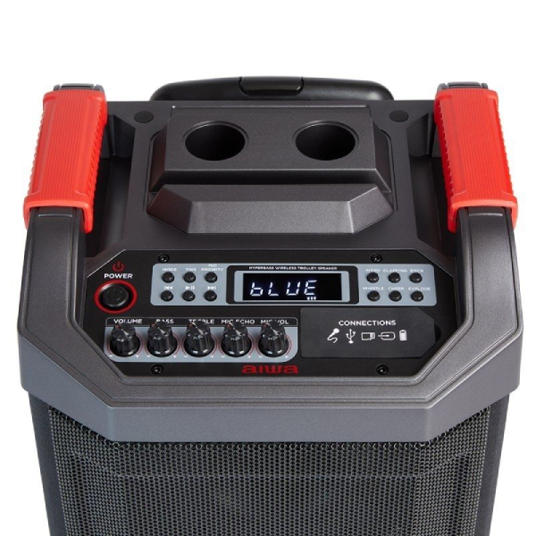 Altavoz Portable con Bluetooth Aiwa Fire KTBUS-608/ 600W/ 2.0