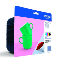 Cartucho de Tinta Original Brother LC-227XL Alta Capacidad Multipack/ Cian/ Magenta/ Amarillo/ Negro - Imagen 1