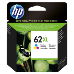 Cartucho de Tinta Original HP nº62 XL Alta Capacidad/ Tricolor - Imagen 1