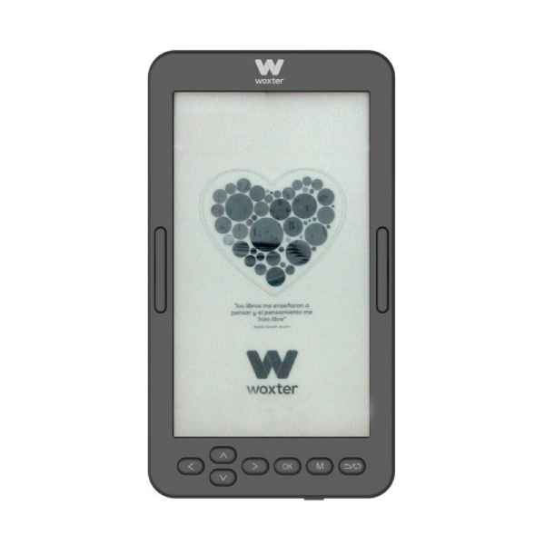 Libro electrónico Ebook Woxter Scriba 195 S/ 4.7'/ tinta electrónica/ Negro