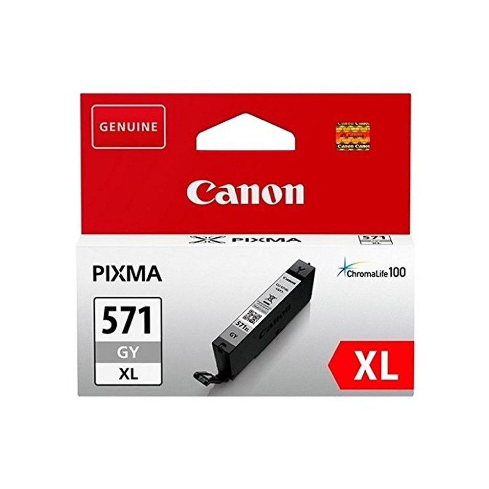 Cartucho de Tinta Original Canon CLI-571XL Alta Capacidad/ Gris - Imagen 1