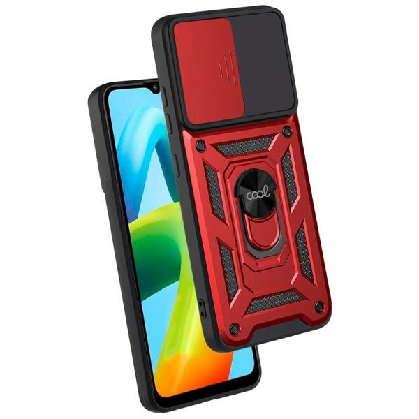 Carcasa COOL para Xiaomi Redmi A1 Hard Ring Rojo