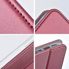 Funda COOL Flip Cover para Samsung S918 Galaxy S23 Ultra Liso Burgundy
