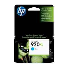 Cartucho de Tinta Original HP nº920 XL Alta Capacidad/ Cian - Imagen 1