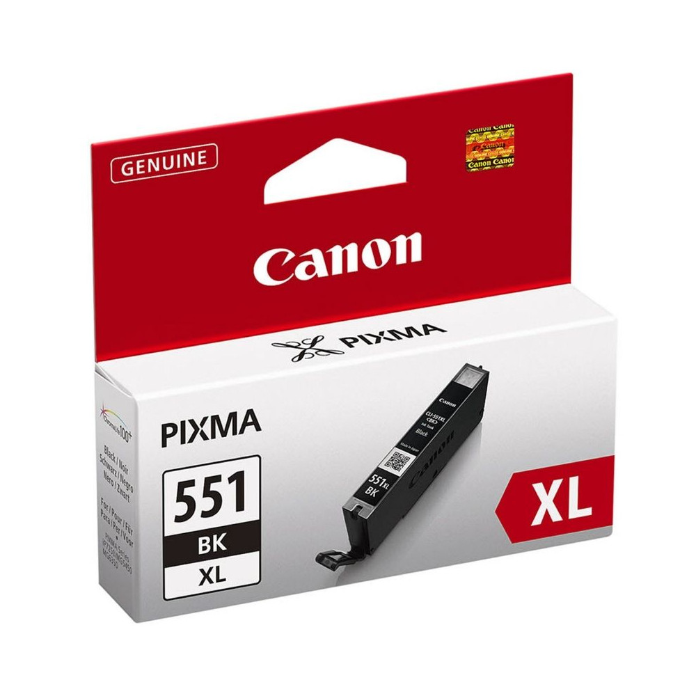 Cartucho de Tinta Original Canon CLI-551BK XL Alta Capacidad/ Negro - Imagen 1