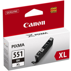 Cartucho de Tinta Original Canon CLI-551BK XL Alta Capacidad/ Negro - Imagen 1