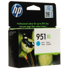 Cartucho de Tinta Original HP nº951 XL Alta Capacidad/ Cian - Imagen 1