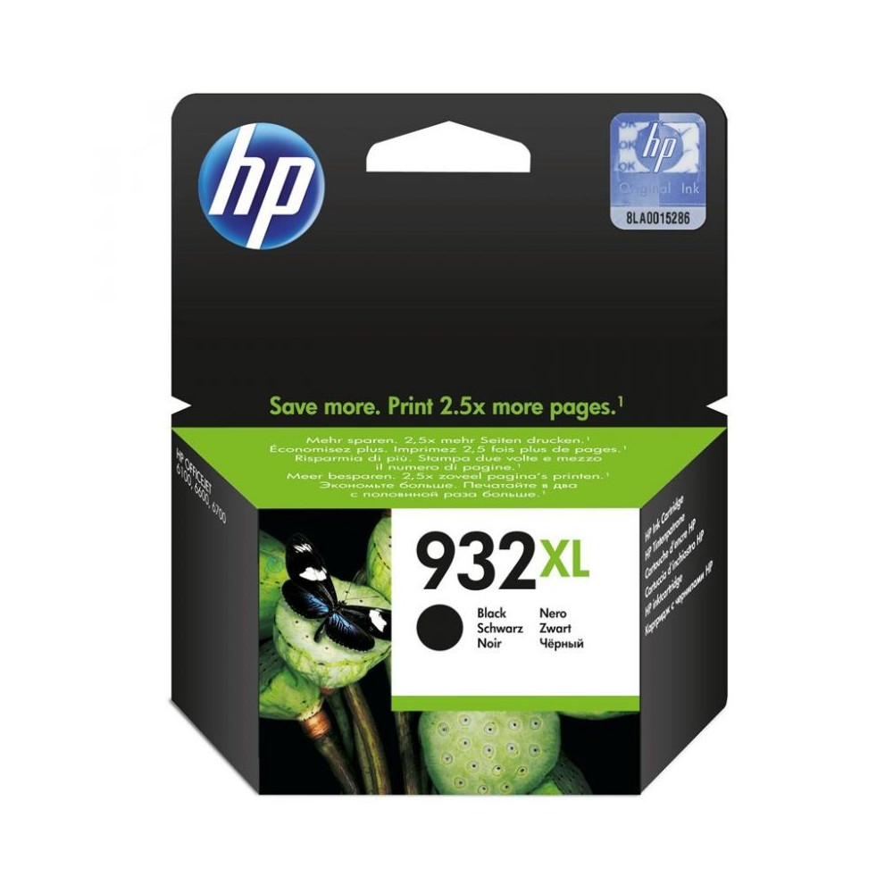 Cartucho de Tinta Original HP nº932 XL Alta Capacidad/ Negro - Imagen 1