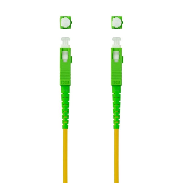 Cable de Fibra Óptica G657A2 Nanocable 10.20.0000-100/ LSZH/ 100m/ Amarillo