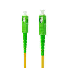 Cable de Fibra Óptica G657A2 Nanocable 10.20.0000-100/ LSZH/ 100m/ Amarillo