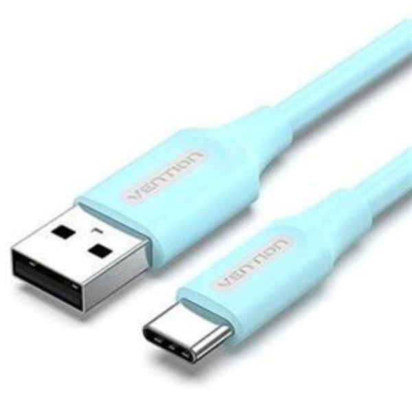 Cable USB 2.0 Vention COKSF/ USB Tipo-C Macho - USB Macho/ 1m/ Azul