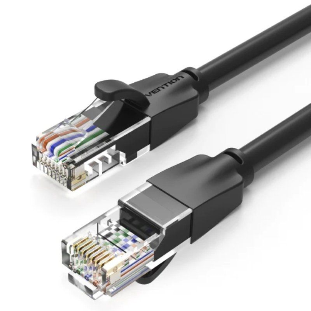 Cable de Red RJ45 UTP Vention IBEBG Cat.6a/ 1.5m/ Negro