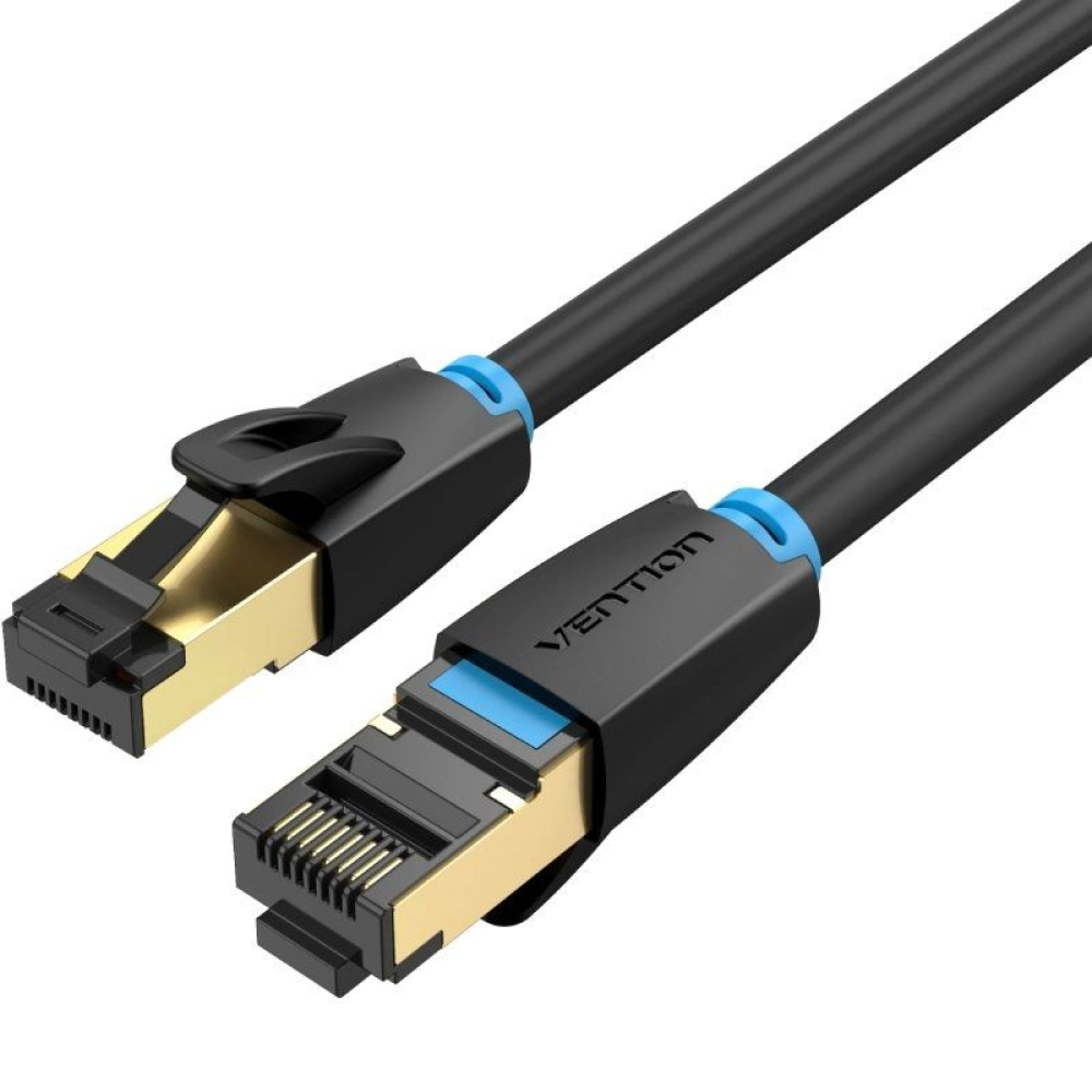 Cable de Red RJ45 SFTP Vention IKABI Cat.8/ 3m/ Negro