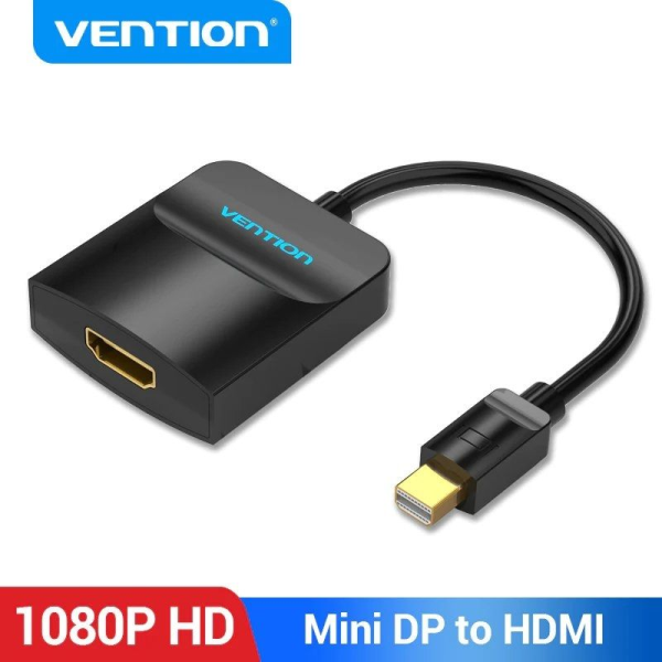 Adaptador Vention HBCBB/ Mini Displayport Macho - HDMI Hembra