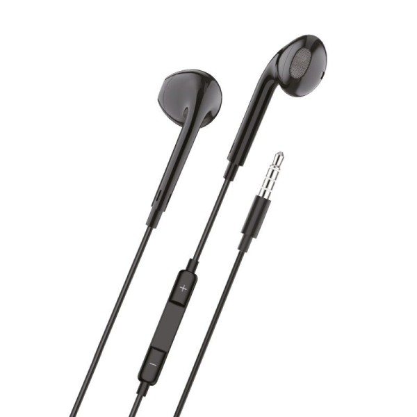Auriculares Tech One Tech earTECH TEC1002/ con Micrófono/ Jack 3.5/ Negros