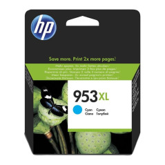 Cartucho de Tinta Original HP nº953 XL Alta Capacidad/ Cian - Imagen 1