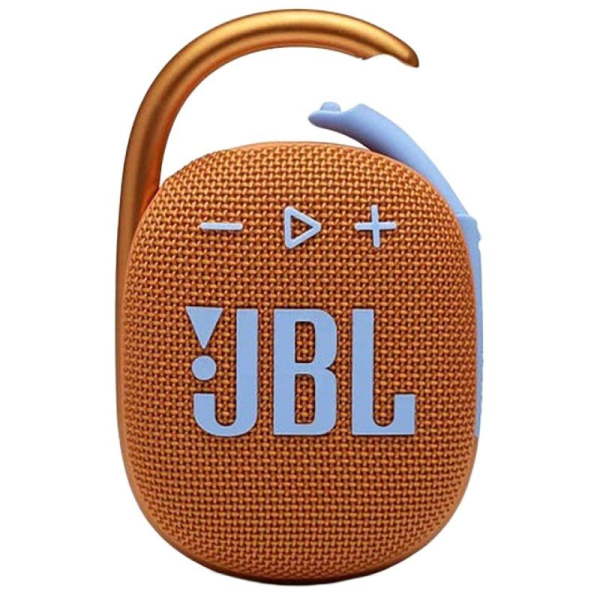 Altavoz con Bluetooth JBL Clip 4/ 5W/ 1.0/ Naranja
