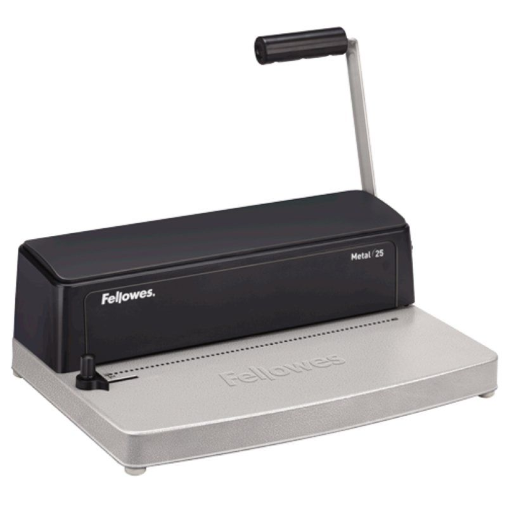 Encuadernadora Fellowes Metal 25/ Grafito