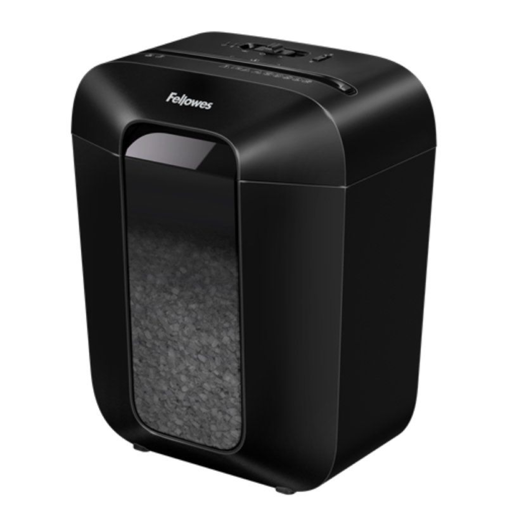 Destructora Fellowes LX41/ Minicorte de 4 x 12mm/ Negra