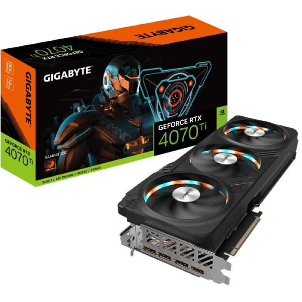 Tarjeta Gráfica Gigabyte GeForce RTX 4070 Ti GAMING 12G/ 12GB GDDR6X