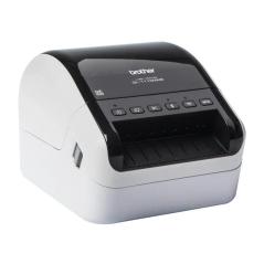 Impresora de Etiquetas Brother QL-1110NWBC/ Térmica/ Ancho etiqueta 103mm/ USB-WIFI-Bluetooth-Ethernet/ Blanca y Negra