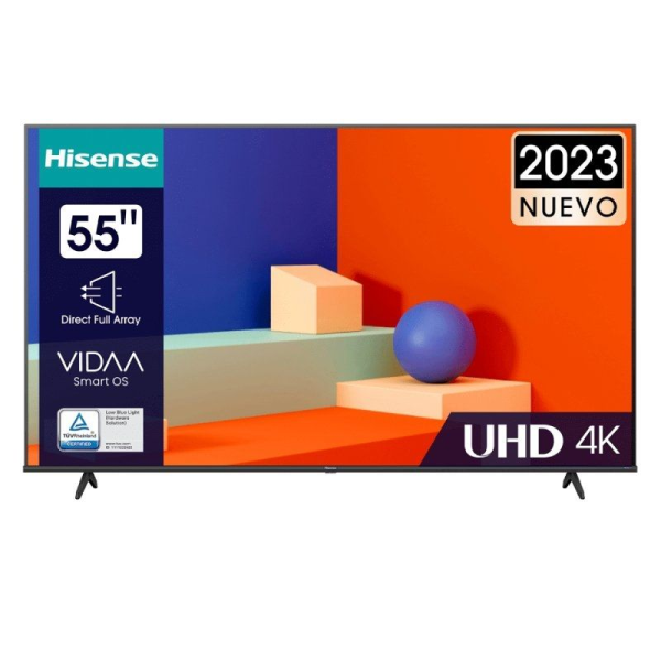 Televisor Hisense DLED 55A6K 55'/ Ultra HD 4K/ Smart TV/ WiFi